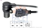 FACET Sensor,  crankshaft pulse Made in Italy - OE Equivalent 9.0180