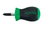 TOPTUL Phillips screwdriver short philips PH1, length: 25mm