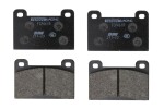 FERODO FCP461R / high performance brake pads ds 3000 without homologation, front, fits: skoda 130, rapid, wartburg 353, 353 tourist 1.0/1.2/1.3 06.66-10.91