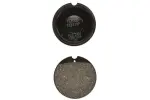 FERODO FDB119 / brake pads front, intended for use: road, material: platinum-p, 51.9x51.9x12.8mm fits: honda cb 250-750 1971-1978