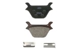 FERODO FDB2001P / brake pads rear, intended for use: road, material: platinum-p, 62x104x11.2mm fits: harley davidson flst, flstc, flstf, flstn, flsts, fxd, fxdb, fxdl, fxds-con, fxdwg 1340 1983-1999