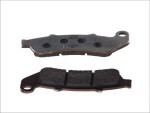 FERODO FDB2002 / brake pads rear, intended for use: road, material: platinum-p, 44.3x125x8.8mm fits: honda cbr 1000 1993-1999