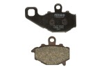 FERODO FDB2012P / brake pads lower/rear, intended for use: road, material: platinum-p, 54.5x68x9.8mm fits: kawasaki er-6f, er-6n, gpz, z, zr, zx-10r, zx-6r, zx-9r, zzr 550-1100 1993-2008