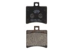 FERODO FDB2090 / brake pads front/rear, intended for use: road, material: platinum-p, 53.5x51.1x9.5mm fits: aprilia atlantic, leonardo, rs, scarabeo, sportcity, sr, benelli bn 50-500 1999-2015