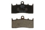 FERODO FDB2124P / brake pads front, intended for use: road, material: platinum-p, 46.2x81.7x9mm fits: bmw k, r 1200/1300 2004-2016