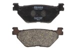 FERODO FDB2126 / brake pads rear, intended for use: road, material: platinum-p, 39.3x100.3x12mm fits: yamaha fjr, xp 500/530/1300 2001-2015