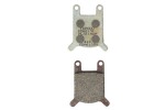 FERODO FDB213P / brake pads rear, intended for use: road, material: platinum-p, 48.5x41.4x5.6mm fits: moto guzzi turismo, motron v3, puch gtl 50/125 1974-2000