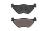 FERODO FDB2156EF / brake pads lower/rear, intended for use: motorcycles/scooters, material: eco friction-ef, 39.3x100.3x9.5mm fits: yamaha fjr, tdm 900/1300 2002-2012