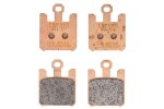FERODO FDB2164ST / brake pads front, intended for use: road, material: sinter-steel, 49.9x39x7.9mm fits: kawasaki zx-10r, zx-12r, zx-6r, suzuki gsx-r 636/1000/1200 2001-2007