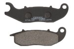 FERODO FDB2169EF / brake pads lower/rear, intended for use: motorcycles/scooters, material: eco friction-ef, 36.3x111.4x7.6mm fits: honda cbf 125 2009-2015
