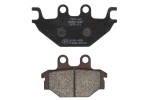 FERODO FDB2184 / brake pads front/rear, intended for use: road, material: platinum-p, 47.3x73.3x10.9mm fits: adly 320, 500, atv, arctic cat dvx, cpi xs, kawasaki kvf, kymco agility 125-700 2004-2018