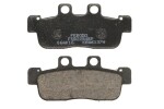 FERODO FDB2284EF / brake pads front, intended for use: motorcycles/scooters, material: eco friction-ef, 39.1x90.1x10.2mm fits: yamaha NXC, YW 125 2007-2013