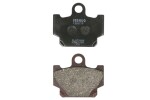 FERODO FDB311P / brake pads front, intended for use: road, material: platinum-p, 58.7x68.1x8.4mm fits: yamaha rd, sr, xj, xs, xt, xv 80-650 1982-1996