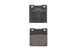 FERODO FDB338EF / brake pads rear, intended for use: motorcycles/scooters, material: eco friction-ef, 53x53x9mm fits: kawasaki zrx, zx-12r, zxr, zzr, suzuki gs, gsf, gsx, gsx-r 250-1300 1983-2010