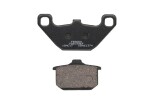 FERODO FDB339EF / rear brake pads, intended for use: motorcycles/scooters, material: eco friction-ef, 51x111x9.4mm fits: kawasaki el, en, gpz, gtr, vn, z, zl, zx 250-1500 1983-2000