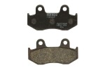 FERODO FDB382 / brake pads rear, intended for use: road, material: platinum-p, 42x81x7.3mm fits: honda cn, mtx, nes, xl, xr 125-600 1983-2002