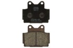 FERODO FDB386 / brake pads front/rear, intended for use: road, material: platinum-p, 56x66x8.8mm fits: yamaha fzr, fzs, rd, srx, tdr, xj 250-600 1985-2003
