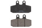 FERODO FDB438EF / brake pads lower/rear, intended for use: motorcycles/scooters, material: eco friction-ef, 47x79x7.4mm fits: aprilia atlantic, etx, leonardo, red rose, rx, scarabeo 50-600