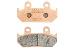 FERODO FDB462 / brake pads front, intended for use: road, material: sinter-steel, 42x81.2x8mm fits: honda cbr, xrv 600/750 1987-1993