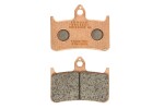 FERODO FDB533ST / brake pads front, intended for use: road, material: sinter steel, 53.8x68.1x8.7mm fits: honda cb, cbr, vfr, vtr 750/900/1000 1988-2007