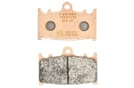 FERODO FDB574ST / brake pads front, intended for use: road, material: sinter-st, 46.1x69.9x8.3mm fits: kawasaki gpz, klz, vn, zr, zx-6r, zx-9r, zxr, zzr, suzuki gsf, gsr, gsx, gsx-r 250-2000 1990-2015