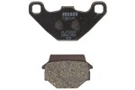 FERODO FDB731 / brake pads rear, intended for use: road, material: platinum-p, 43x85.2x6.2mm fits: aprilia scarabeo, derbi senda, fantic raider, strada, kram it er, malaguti mex 50-300 1981-2019
