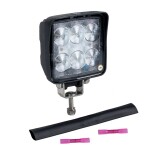 Work light (LED, 9V, 18W, 1440lm, length: 280mm, height: 134mm, width: 105mm, depth: 52mm)