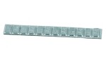balancing weight adhesive wheels SUPER SLIM12x2, 5g / flat 2, 5mm/ / price package 100pc./ - steel