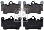 FEBI BILSTEIN Brake Pad Set,  disc brake 16619