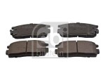 FEBI BILSTEIN Brake Pad Set,  disc brake 16631
