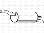 FENNO Rear Muffler P2297