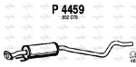 FENNO Centre Muffler P4459