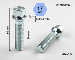 bolt pk14x1,50/60/17 ( ball, r14, p79, ch17),