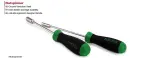 TOPTUL socket screwdriver 12mm, length: 250mm