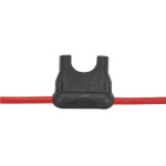 fuse holder kaitsme type strip fuse standard, max :20A, paint black, quantity pc: 10pc.