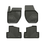 mats rubber (ultraflex dp, 4pc, paint black)