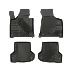 mats rubber (ultraflex dp, 4pc, paint black) AUDI A3 05.03-03.13