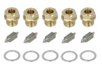 TOURMAX FVS-307/5 / carburetor needle valve (with cartridge, quantity in package: 5pcs) fits: kawasaki z, suzuki gt, ts 125-650 1973-1981