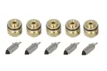 TOURMAX FVS-402 / carburetor needle valve (with cartridge, quantity in package: 5pcs) fits: kawasaki zx, zx-9r, zzr 900/1100/1200 1992-2005