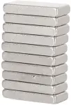 magnetid square 10x4x1.5mm 10pc/set (material neodymium) geko