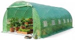 kasvuhoone uv-proof 3x6x2m geko
