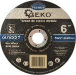 cutting disc for metal/steel 150x1.6x22.2mm premium geko