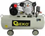 reciprocating piston compressor v-twin 2kw. tank 100l. 8bar geko