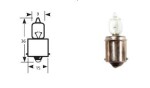12V 15W HALOGEN BA15s
