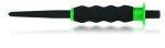 Centre Punch conical, wide.: 4 mm, length.: 185 mm, triivvõll: 10 mm, Swivel Handle: anti slip/soft/safety, material: Cr-Mo; steel chrome-molybdenum