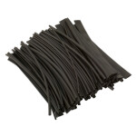 SEALEY set Heat-shrinkable rüüs black 200mm ( 100pc.), diameter: O3.2 (x30), O4.8 (x30), O6.4 (x20), O9.5 (x10), O12.7mm (x10)