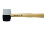 rubber hammer wooden handle 450g