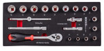 set tool 3/8, 20pc