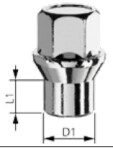 nut mh12x1,25/36/29,5 (ch19, 17,3/12,0 sleeve) cone 60° Wrench 19mm D101