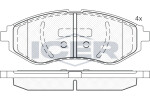 ICER Brake Pad Set,  disc brake 181566